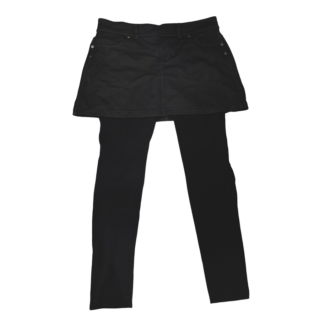 Athleta Skirtted Leggings, Black Medium